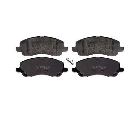 Brake Pad Set, disc brake 116102 FEBI