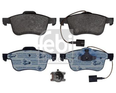 Brake Pad Set, disc brake 116104 FEBI, Image 2