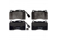 Brake Pad Set, disc brake 116107 FEBI