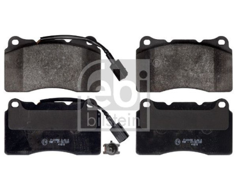 Brake Pad Set, disc brake 116107 FEBI, Image 2