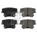 Brake Pad Set, disc brake 116109 FEBI, Thumbnail 2