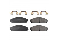 Brake Pad Set, disc brake 116112 FEBI