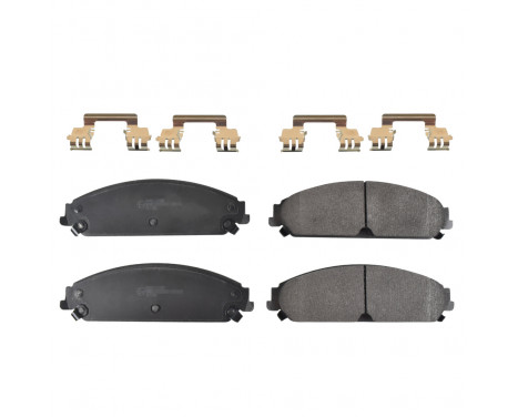 Brake Pad Set, disc brake 116112 FEBI