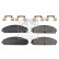 Brake Pad Set, disc brake 116112 FEBI, Thumbnail 2