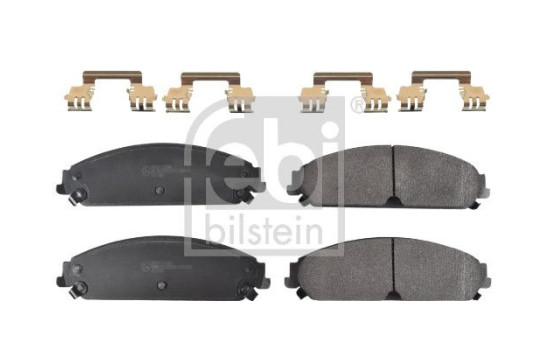Brake Pad Set, disc brake 116112 FEBI, Image 2