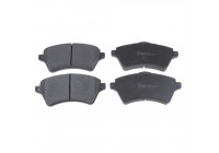 Brake Pad Set, disc brake 116113 FEBI