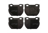 Brake Pad Set, disc brake 116117 FEBI