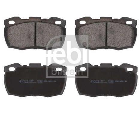 Brake Pad Set, disc brake 116120 FEBI, Image 2