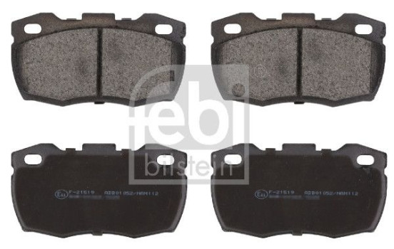 Brake Pad Set, disc brake 116120 FEBI, Image 2