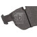 Brake Pad Set, disc brake 116121 FEBI, Thumbnail 3