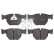 Brake Pad Set, disc brake 116121 FEBI, Thumbnail 2