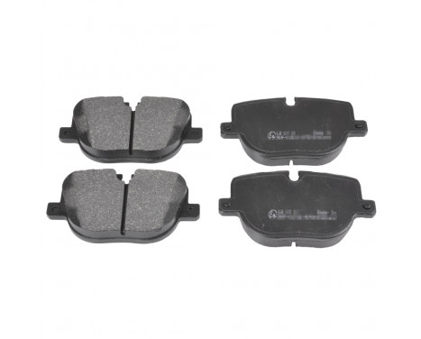 Brake Pad Set, disc brake 116122 FEBI