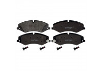 Brake Pad Set, disc brake 116124 FEBI