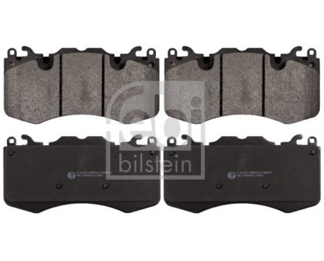 Brake Pad Set, disc brake 116126 FEBI, Image 2