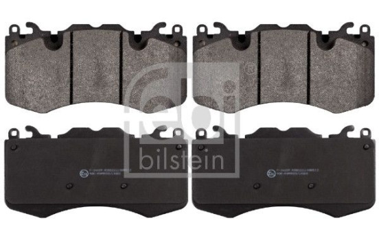 Brake Pad Set, disc brake 116126 FEBI, Image 2