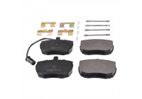Brake Pad Set, disc brake 116127 FEBI