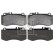 Brake Pad Set, disc brake 116131 FEBI, Thumbnail 2