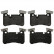 Brake Pad Set, disc brake 116132 FEBI