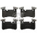 Brake Pad Set, disc brake 116132 FEBI, Thumbnail 2