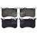 Brake Pad Set, disc brake 116134 FEBI, Thumbnail 2