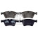 Brake Pad Set, disc brake 116135 FEBI, Thumbnail 2