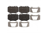 Brake Pad Set, disc brake 116137 FEBI