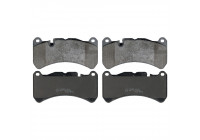 Brake Pad Set, disc brake 116138 FEBI