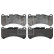 Brake Pad Set, disc brake 116138 FEBI, Thumbnail 2