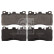 Brake Pad Set, disc brake 116139 FEBI, Thumbnail 2