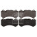 Brake Pad Set, disc brake 116142 FEBI, Thumbnail 2