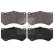 Brake Pad Set, disc brake 116143 FEBI, Thumbnail 2