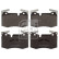 Brake Pad Set, disc brake 116145 FEBI, Thumbnail 2