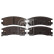 Brake Pad Set, disc brake 116154 FEBI, Thumbnail 2