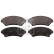 Brake Pad Set, disc brake 116156 FEBI, Thumbnail 2