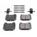 Brake Pad Set, disc brake 116159 FEBI