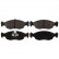 Brake Pad Set, disc brake 116164 FEBI