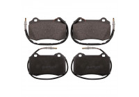 Brake Pad Set, disc brake 116165 FEBI