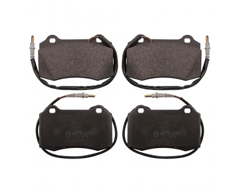 Brake Pad Set, disc brake 116165 FEBI