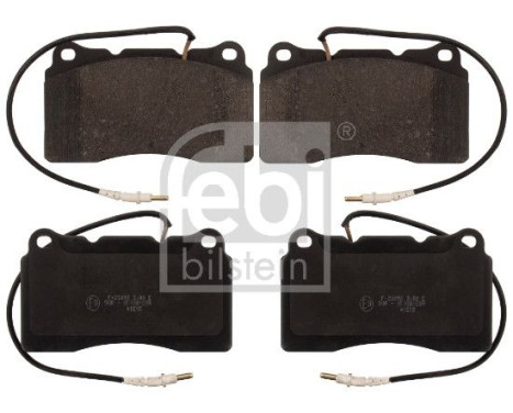 Brake Pad Set, disc brake 116167 FEBI, Image 2
