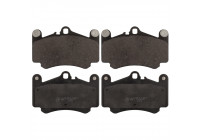 Brake Pad Set, disc brake 116168 FEBI