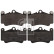Brake Pad Set, disc brake 116168 FEBI, Thumbnail 2