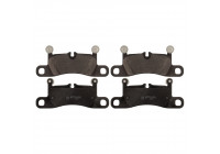 Brake Pad Set, disc brake 116169 FEBI