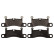 Brake Pad Set, disc brake 116169 FEBI