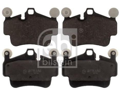 Brake Pad Set, disc brake 116171 FEBI, Image 2
