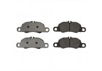 Brake Pad Set, disc brake 116172 FEBI