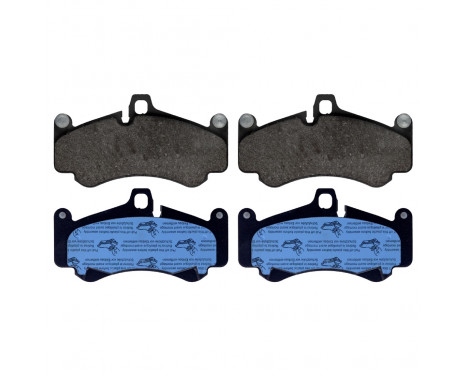 Brake Pad Set, disc brake 116173 FEBI