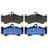 Brake Pad Set, disc brake 116173 FEBI