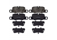 Brake Pad Set, disc brake 116174 FEBI