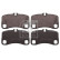Brake Pad Set, disc brake 116175 FEBI, Thumbnail 2