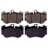 Brake Pad Set, disc brake 116176 FEBI